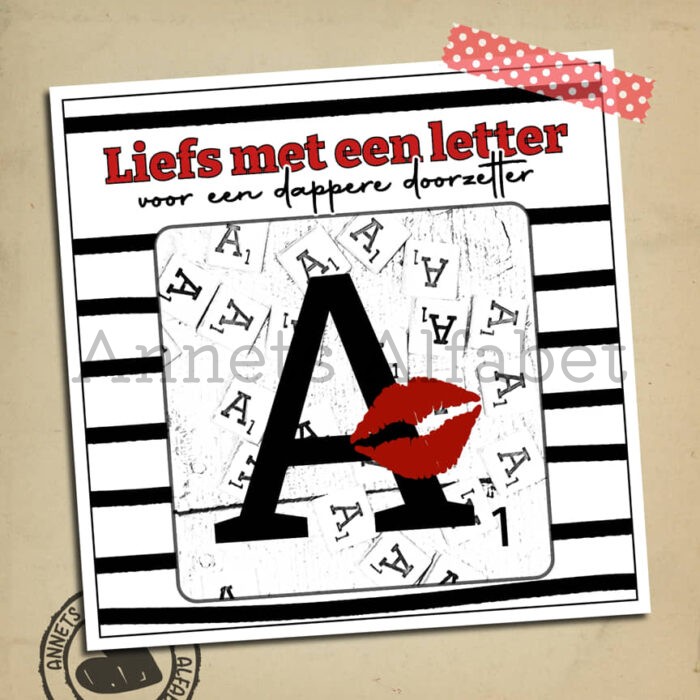 Rijmpjes Letters Letterliefs Letter A