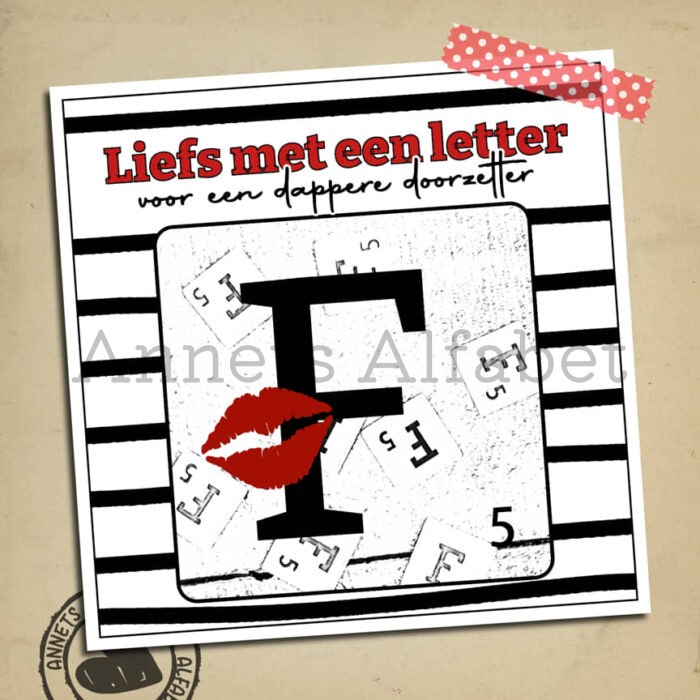 Rijmpjes Letters Letterliefs Letter F