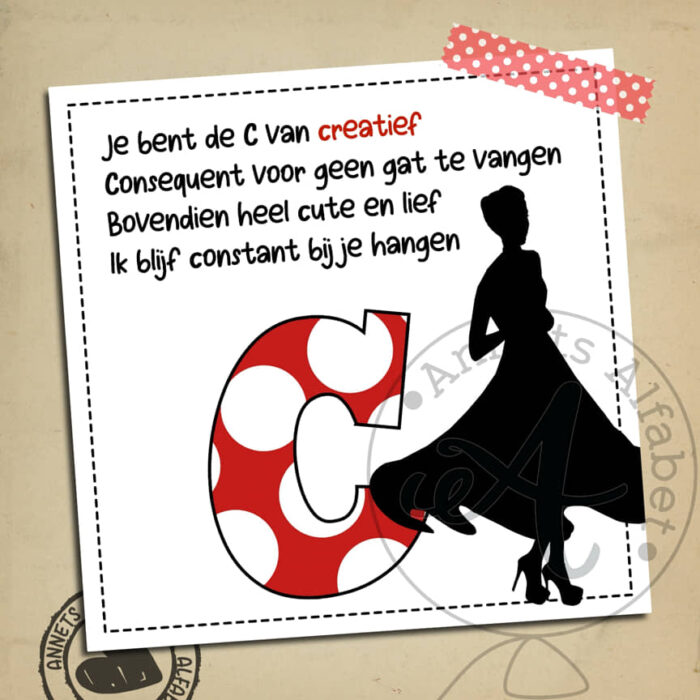 PLAATJES Gedichtjes Letters Lady Creatief