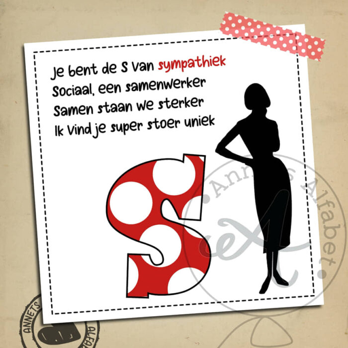 PLAATJES Gedichtjes Letters Lady Sympathiek