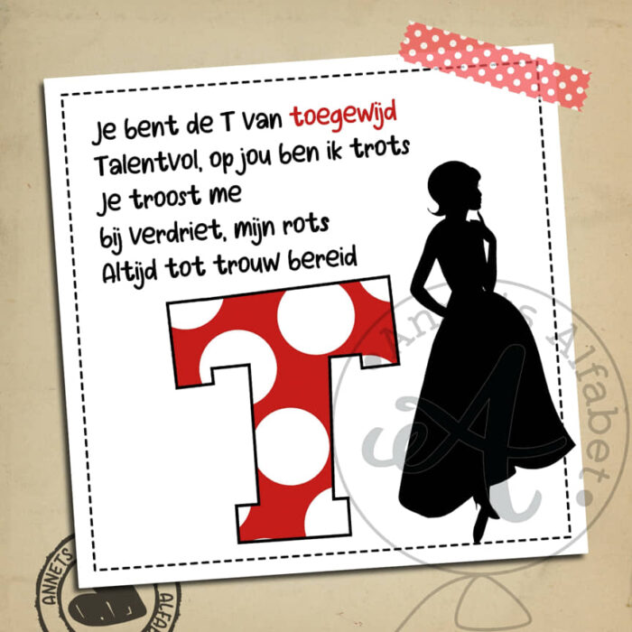 PLAATJES Gedichtjes Letters Lady Toegewijd