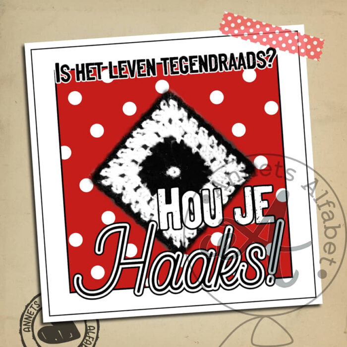PLAATJES Rijmpjes Hou je haaks Gehaakte granny 03