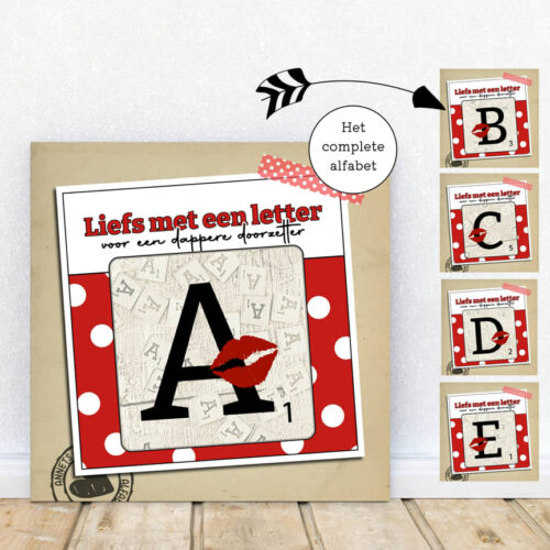 PLAATJES Rijmpjes Letters Letterliefs