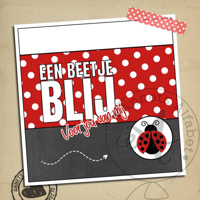 PLAATJES Rijmpjes Beetje blij Ladybug 24