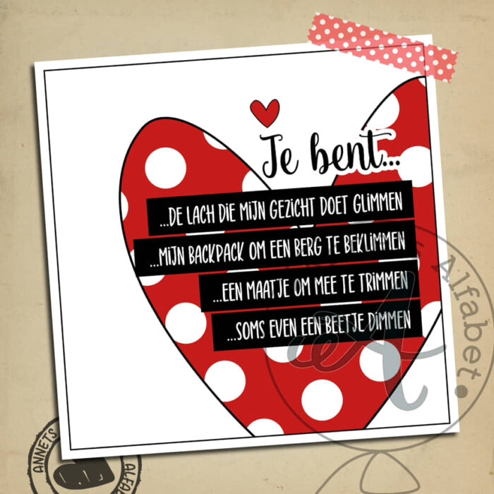 PLAATJES Gedichtjes Liefde Hart 16 Lach
