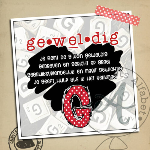 PLAATJES Gedichtjes Alfabet Hart Geweldig