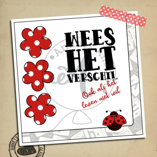 PLAATJES Rijmpjes Wees het verschil