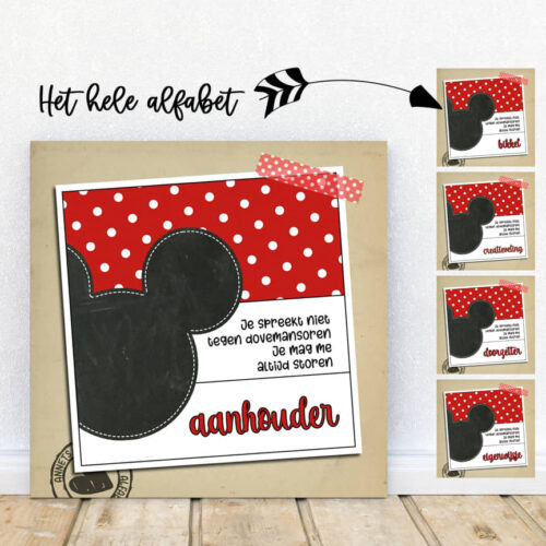 PLAATJES Letters Rijmpjes Dovemansoren