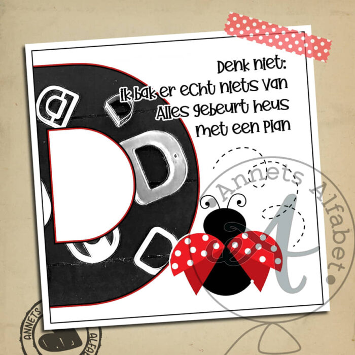 PLAATJES Rijmpjes Letters Met een plan (26) - Afbeelding 5