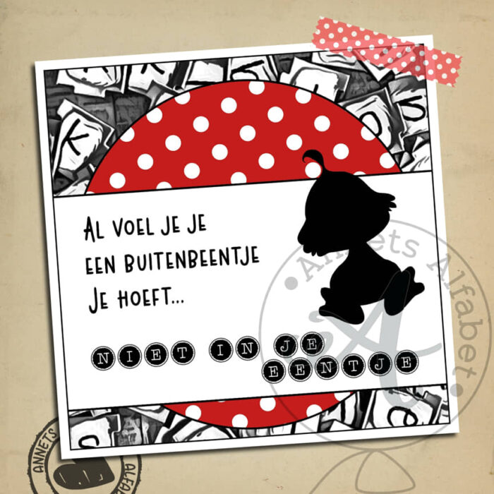 Letters Rijmpjes Buitenbeentje