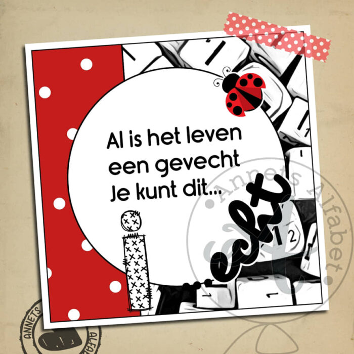 PLAATJES Letters Rijmpjes Een gevecht (26) - Afbeelding 10