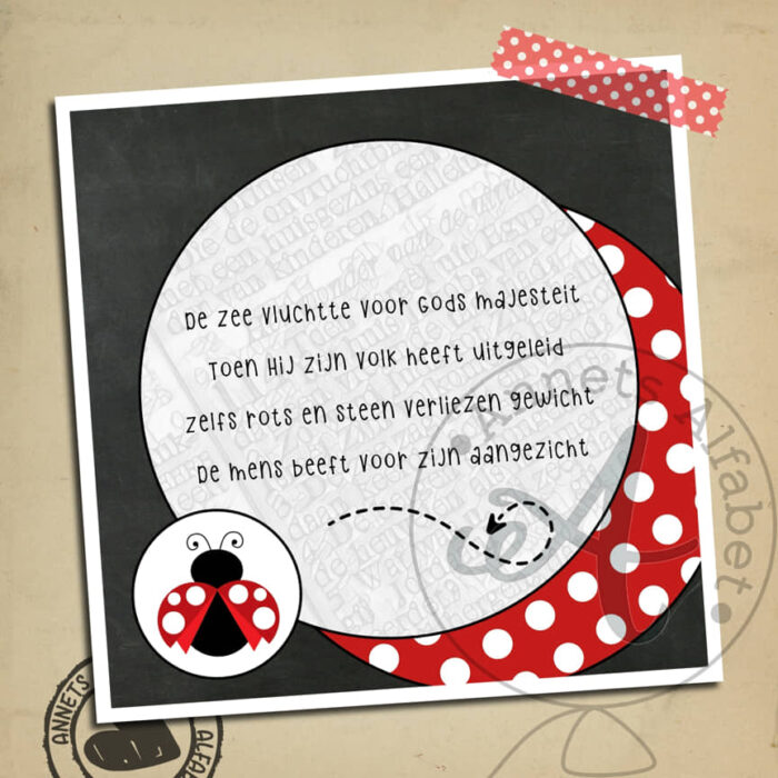 KADOLABELS Gedichtjes Troost Ladybug 101-125 - Afbeelding 15