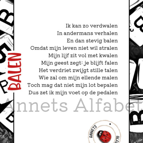 Gedicht Balen Ik kan zo mockup - gedachten gedichten - Annets Alfabet