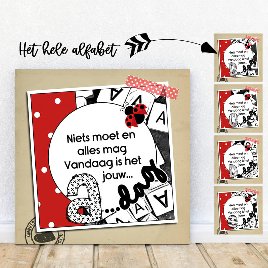 Rijmpjes Verjaardag ABC Niets moet (26 + BONUS) 1 Rijmpjes Verjaardag ABC Niets moet mockup