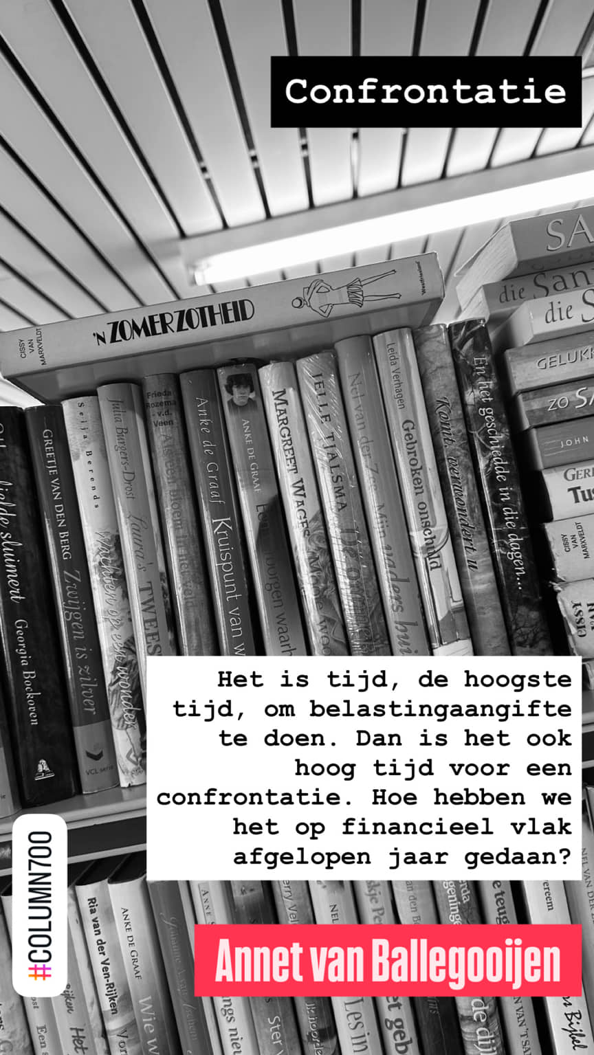 Columns met een knipoog 700 - Confrontatie - Annets Alfabet