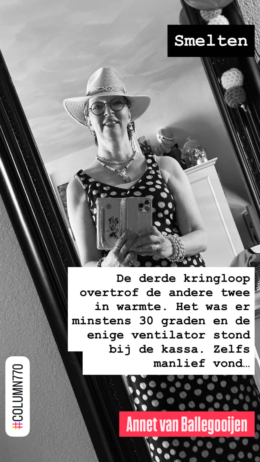 Columns met een knipoog 770 - Smelten - Annet van Ballegooijen
